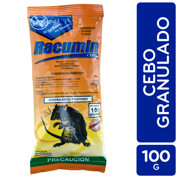 CEBO GRANULADO RACUMIN BAYER paquete 100 g