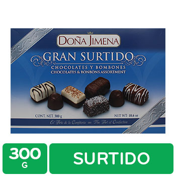 Chocolate Bombon Surtido Doña Jimena Caja 300 G