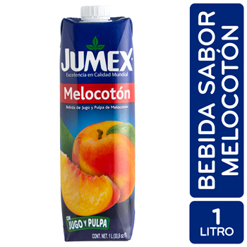 NECTAR MELOCOTON JUMEX tetra brick 1000 mL