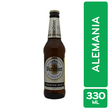 CERVEZA IMPORTADA ALEMANIA WARSTEINER botella 330 mL