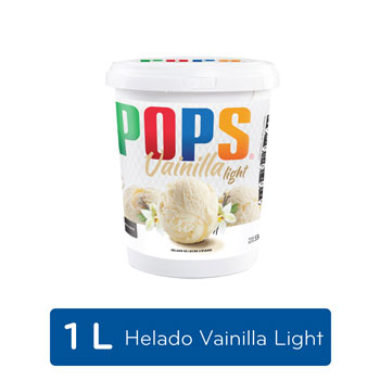HELADO VAINILLA LIGHT POPS envase 536 g