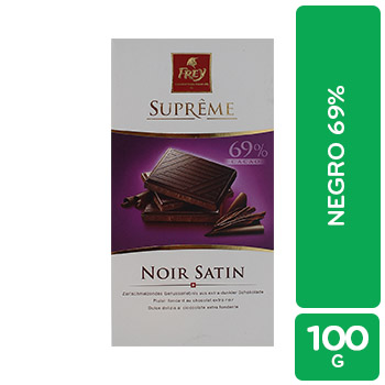 CHOCOLATE NEGRO 69% FREY paquete 100 g