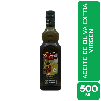 ACEITE OLIVA EXTRA VIRGEN CARBONELL botella 500 mL