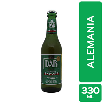 CERVEZA IMPORTADA ALEMANIA DAB botella 330 mL