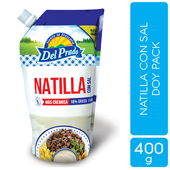 NATILLA CON SAL DEL PRADO paquete 400 g
