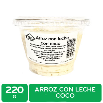 ARROZ CON LECHE COCO PORCIÓN FLOR DE ORO envase 226 g