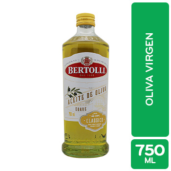 ACEITE OLIVA VIRGEN BERTOLLI botella 750 mL