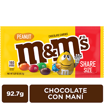 Chocolate Mani M&m´s Paquete 92.7 G