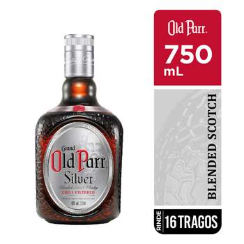 WHISKY ESCOCES SILVER OLD PARR botella 750 mL