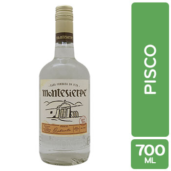 LICOR PISCO TORONTEL MONTESIERPE botella 750 mL
