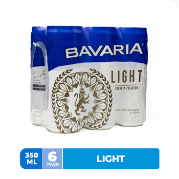 Cerveza Nacional Light Costa Rica Pack Bavaria Lata 2100 Ml