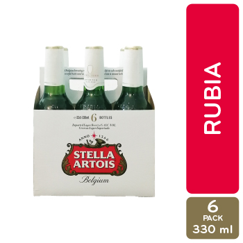 Cerveza Importada Belgica Stella Artois Botella 1980 Ml
