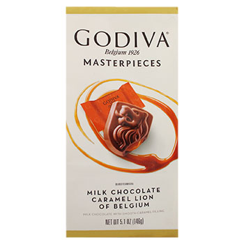 Chocolate Relleno Caramelo Godiva Paquete 146 G