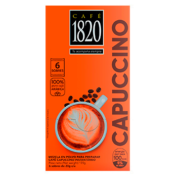 CAFE INSTANTANEO CAPUCCINO 1820 caja 120 g