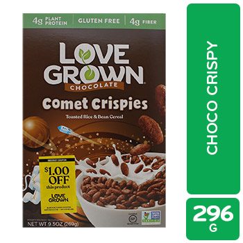 Cereal Chocolate Choco Crispy Love Grown Caja 283 G