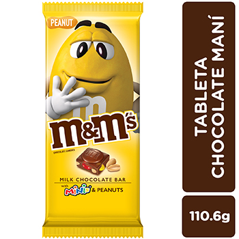 Chocolate Con Leche Mani M Y M Unidad 110.6 G