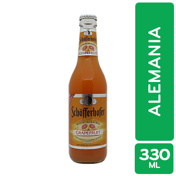 CERVEZA IMPORTADA ALEMANIA SCHOFFERHOFER botella 330 mL