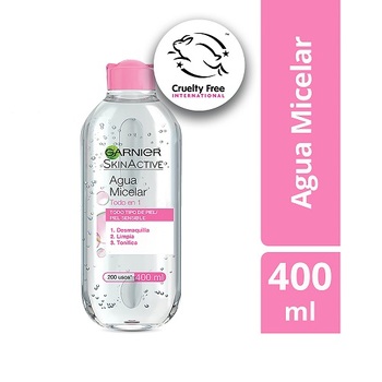 Agua Micelar Garnier Todo En 1 Garnier Skin Envase 400 Ml