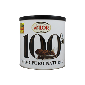 BEBIDA POLVO MALTEADA CHOCOLATE 100% CACAO VALOR lata 250 g