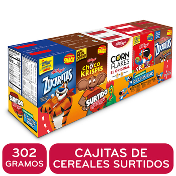 Cereal Surtido 10u Kelloggs Paquete 310 G