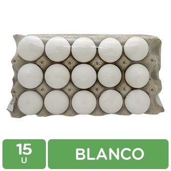 Huevo Blanco 15 Und