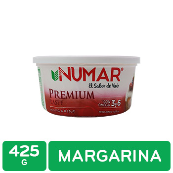 MARGARINA REGULAR PREMIUM TASTE NUMAR envase 425 g