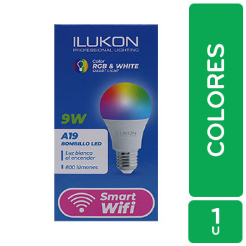 Iluminacion Bombillos Led Smart Wifi Colores 9w Osram Unidad